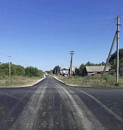 В Миусском МО Ершовского района завершен очередной этап ремонта дорог