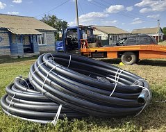 В рамках региональной программы в ершовском селе начались работы по ремонту водопроводных сетей