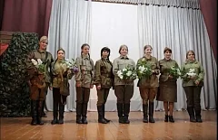 В ершовском селе на сцене СДК состоялась премьера спектакля в честь героев Великой Победы