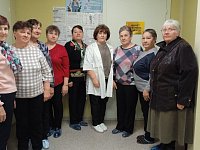 В Ершовском районе организовали встречу членов клуба «Здоровый образ жизни» с медицинским работником