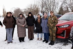 В Ершове состоялся автопробег, организованный сообществом "Жены Героев. Саратовская область"