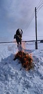 В Ершовском районе проходят народные гулянья-проводы зимы