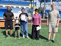 В Ершове прошел футбольный фристайл среди семей участников СВО 