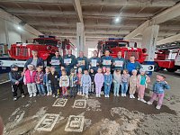 Ершовские дошколята на экскурсии ощутили себя бесстрашными пожарными