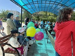 Для маленьких ершовцев в парке Пушкина подготовили увлекательное путешествие в мир игр и приключений