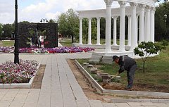 Панков призвал подать в суд на подрядчика, некачественно реконструировавшего парк имени Пушкина в Ершове