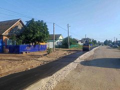 В Ершове по региональной программе отремонтировали пешеходную дорожку на улице Чехова