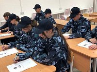 В Ершове общественник и отряд «Юный друг полиции» приняли участие в «Диктанте Победы»