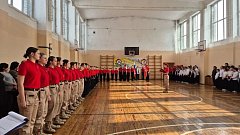 В ершовской школе пополнились ряды юнармейцев