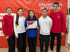 Ершовский отряд Хранителей истории провел незабываемый день среди курсантов