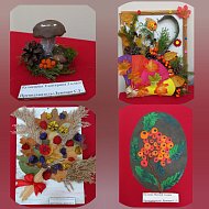 В Ершовской школе искусств прошла выставка «Красота природного материала»