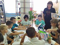 В Антоновской сельской библиотеке организовали для детей день без телефона и компьютерных игр