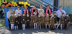В Ершове в детском саду «Машенька» прошел парад дошколят в честь Дня Победы
