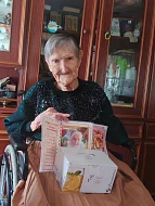 Жительница с.Перекопное Ершовского района отметила 90-летний юбилей