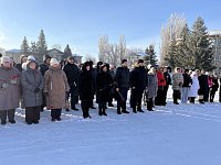 В Ершове состоялся митинг, посвященный Дню полного освобождения Ленинграда от фашистской блокады