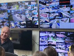 Ершовские школьники увидели, как работает сердце системы безопасности нашего района