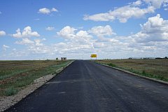 Дорога из будущего: в Ершовском районе завершается ремонт первого объекта 2026 года