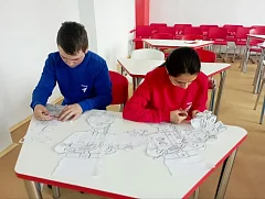 Ершовские Первые принимают участие в патриотической акции «Окна Победы»