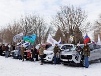 В Ершове состоялся автопробег, организованный сообществом "Жены Героев. Саратовская область"