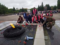 22 июня — память, которой нет забвения: ершовцы почтили память погибших в годы Великой Отечественной войны