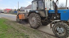 Коллектив МКУ «Благоустройство» продолжает наводить порядок в Ершове