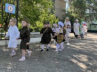 В детском саду «Василек» г. Ершова прошла «Дошкольная Зарница»