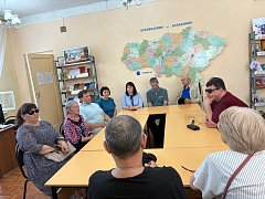 В ершовской библиотеке прошел час мужества «У них была своя война»