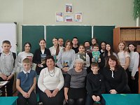 В ершовской школе прошла «классная встреча» двух поколений
