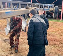 На сельхозпредприятии ершовские студенты воочию увидели применение теории на практике