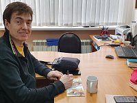 Ершовская школьница Карина Мелкумян взяла интервью у Геннадия Ветрова