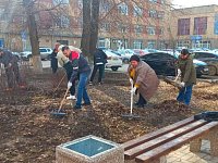 В области приводят в порядок общественные пространства, дороги, памятники