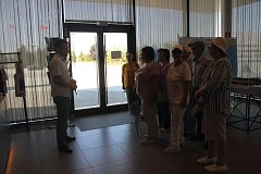 Туристы из Ершова посетили Парк покорителей космоса