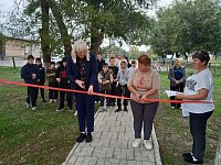 В ершовском селе появилось новое пространство для активного отдыха и спорта