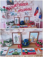 В поселке Прудовой Ершовского района прошла выставка юных художников