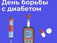 14 ноября Всемирный день борьбы с диабетом