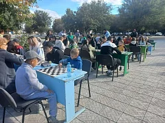В Ершове прошел первый общегородской турнир по шашкам