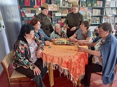 В ершовском селе в преддверии Дня Победы вспоминали песни военных лет