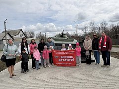 Для ершовских дошкольников организовали маршрут выходного дня под девизом  «Сохраним нашу историческую Родину»