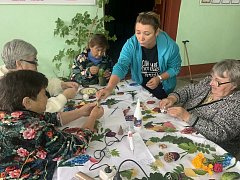 В ершовском селе прошел осенний мастер-класс