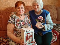 Сегодня жительница Ершова Таиса Ивановна Щербина принимает поздравления с 90-летием