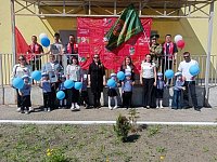 В Ершове в детском саду «Машенька» прошел парад дошколят в честь Дня Победы