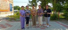 В ершовском селе в День семьи, любви и верности оживили историю в фотографиях