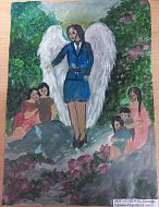 В Ершове подвели итоги конкурса рисунков «Инспектор по делам несовершеннолетних глазами детей»