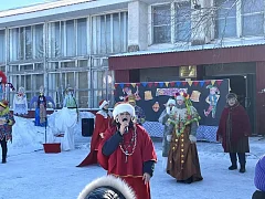 В ершовском селе «Масленицу провожали, тепло да солнце ожидали!»