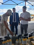 С рабочим визитом Ершовский район посетил министр сельского хозяйства Василий Котов