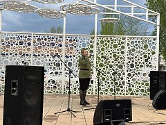 В Ершове на малой сцене прошел концерт, посвящённый Дню Победы