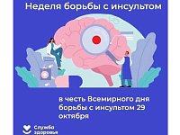 29 октября - Всемирный день борьбы с инсультом