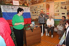 Ершовцы посетили выставку «На переломе эпох. Специальная военная операция»