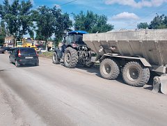 В Ершове идет масштабный ремонт дорог