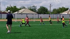 Состоялась первая домашняя игра первенства Саратовской области по футболу среди юношей